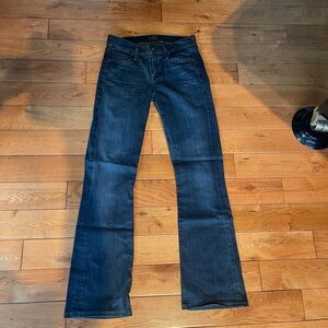Citizens Of Humanity Dark Blue Flare Jeans